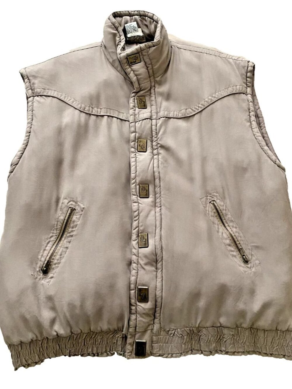 Vintage 90s Bobbie Burns Retro Ski Vest Shell